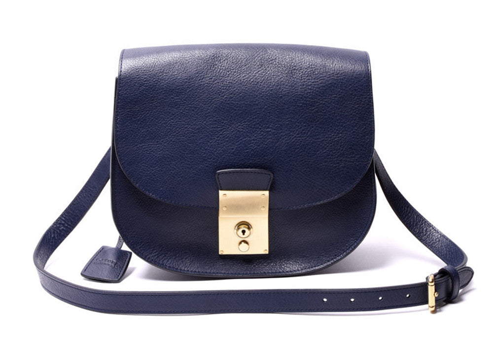 Blue Leather Bag, Women Shoulder Handbag, Stylish Trendy, Alicia - Fgalaze  Genuine Leather Bags & Accessories